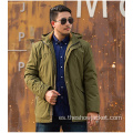 Chaqueta de Parka Hombre OEM Pedido al por mayor Abrigo